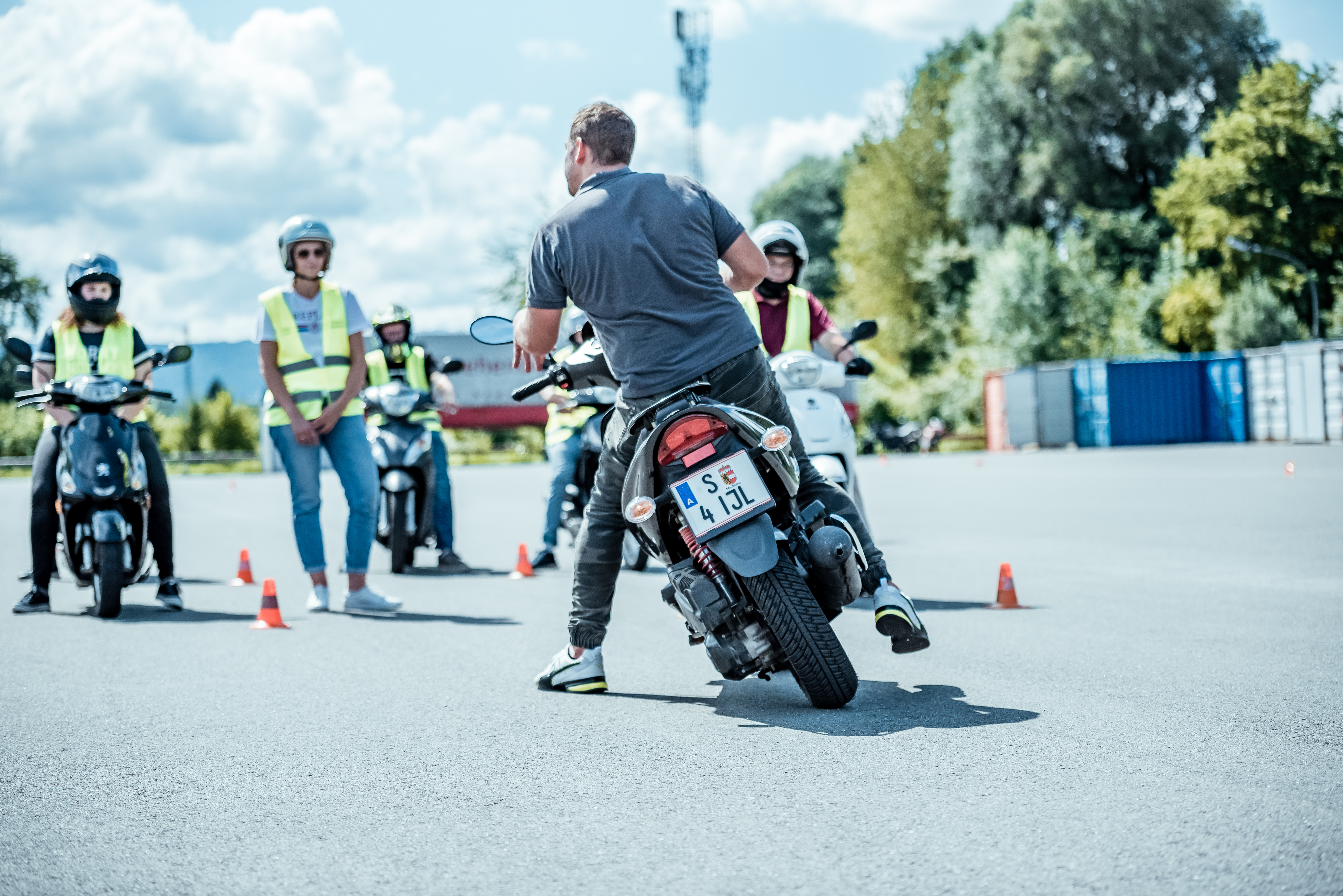 Training am Übungsplatz